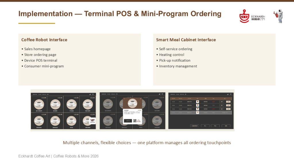 Eckhard Coffee Robots and more current program